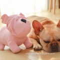 plush simulation Bulldog dog toy with sound